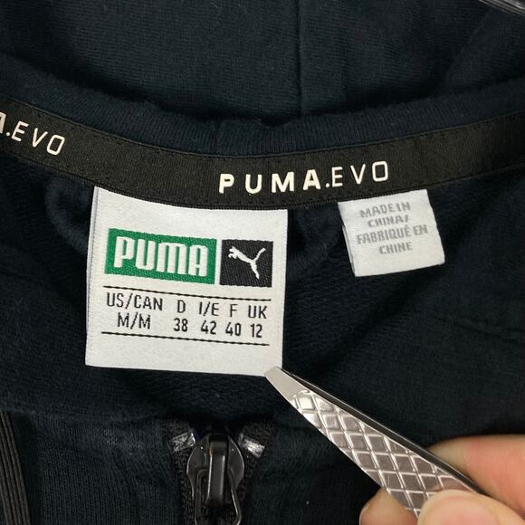 Puma Black Long Cardigan - Picture 4 of 13